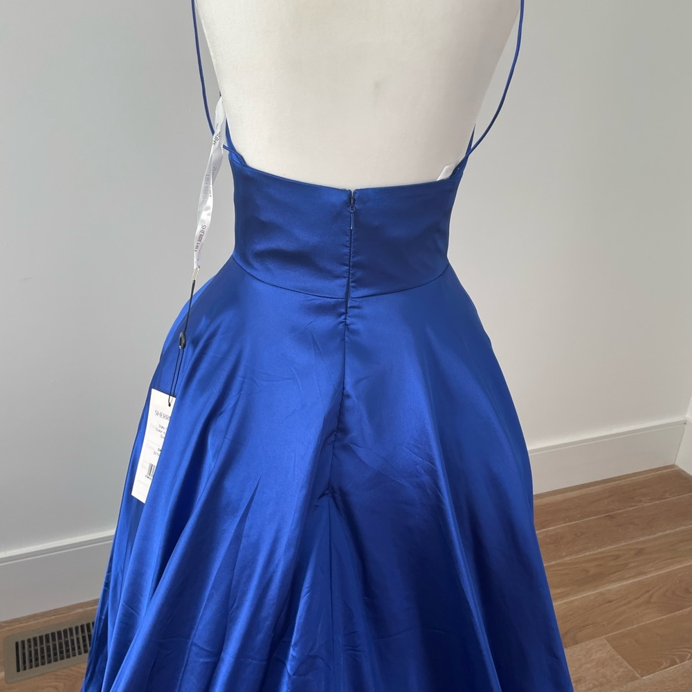 Sherri Hill new royal blue prom dress size 4 - Picture 3 of 12